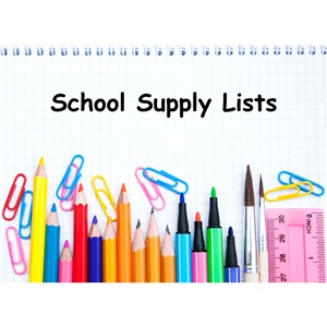 school supply list